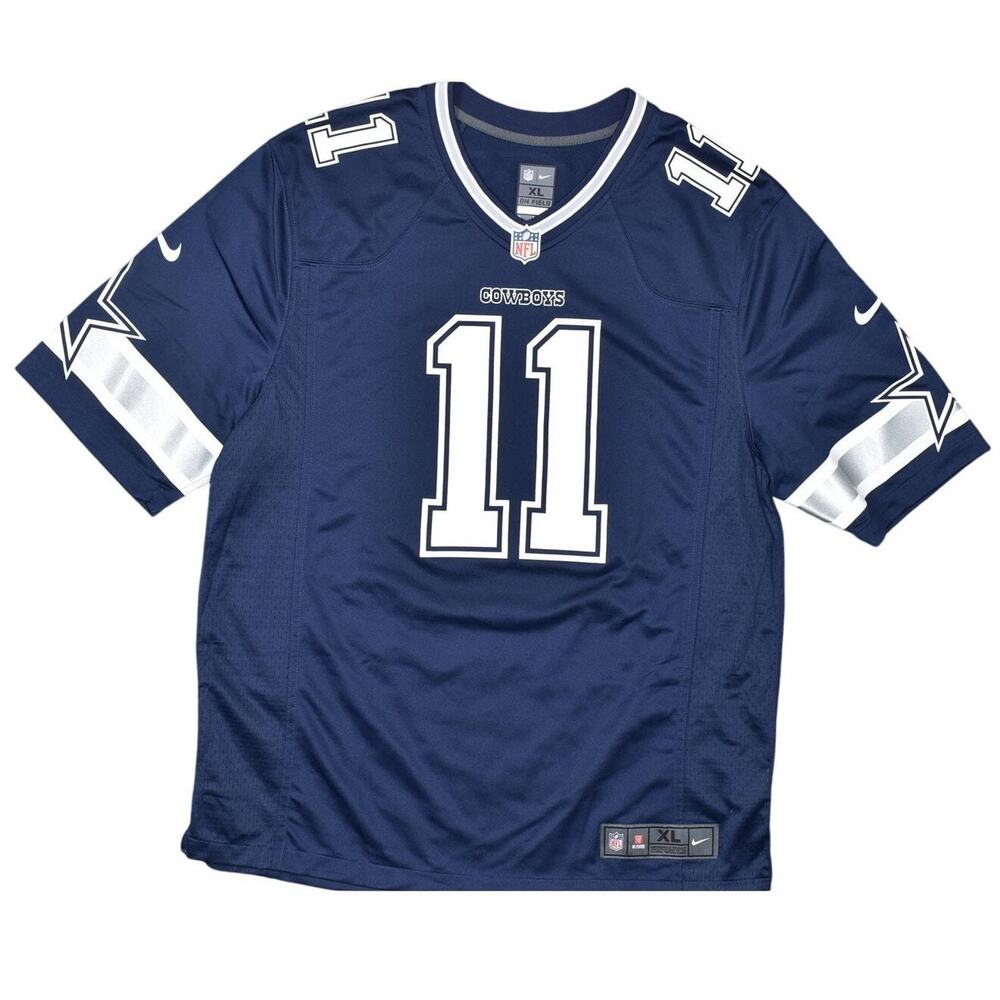 NFL X Nike Cowboys #11 Parsons Blue XL Polyester Men's Activewear Jersey New